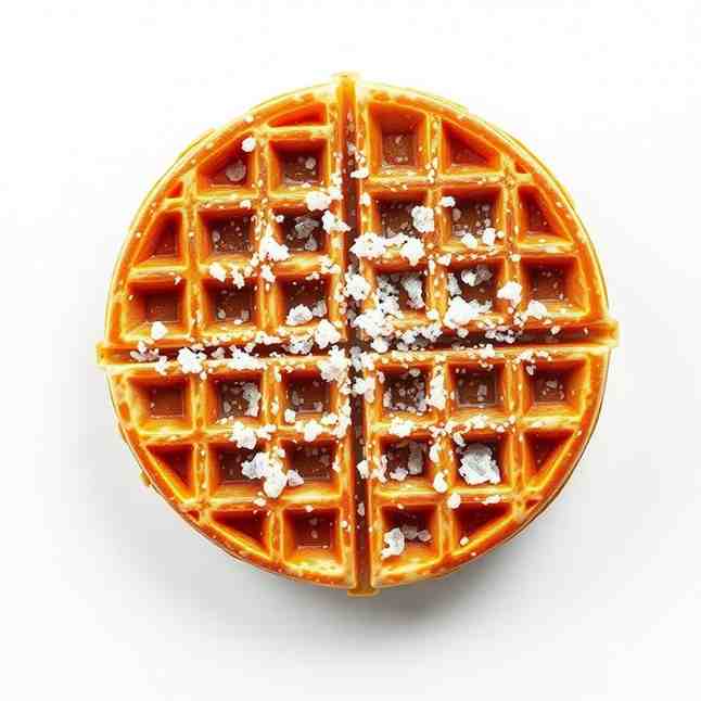 Liege Waffles with Pearl Sugar - Homemade Recipe